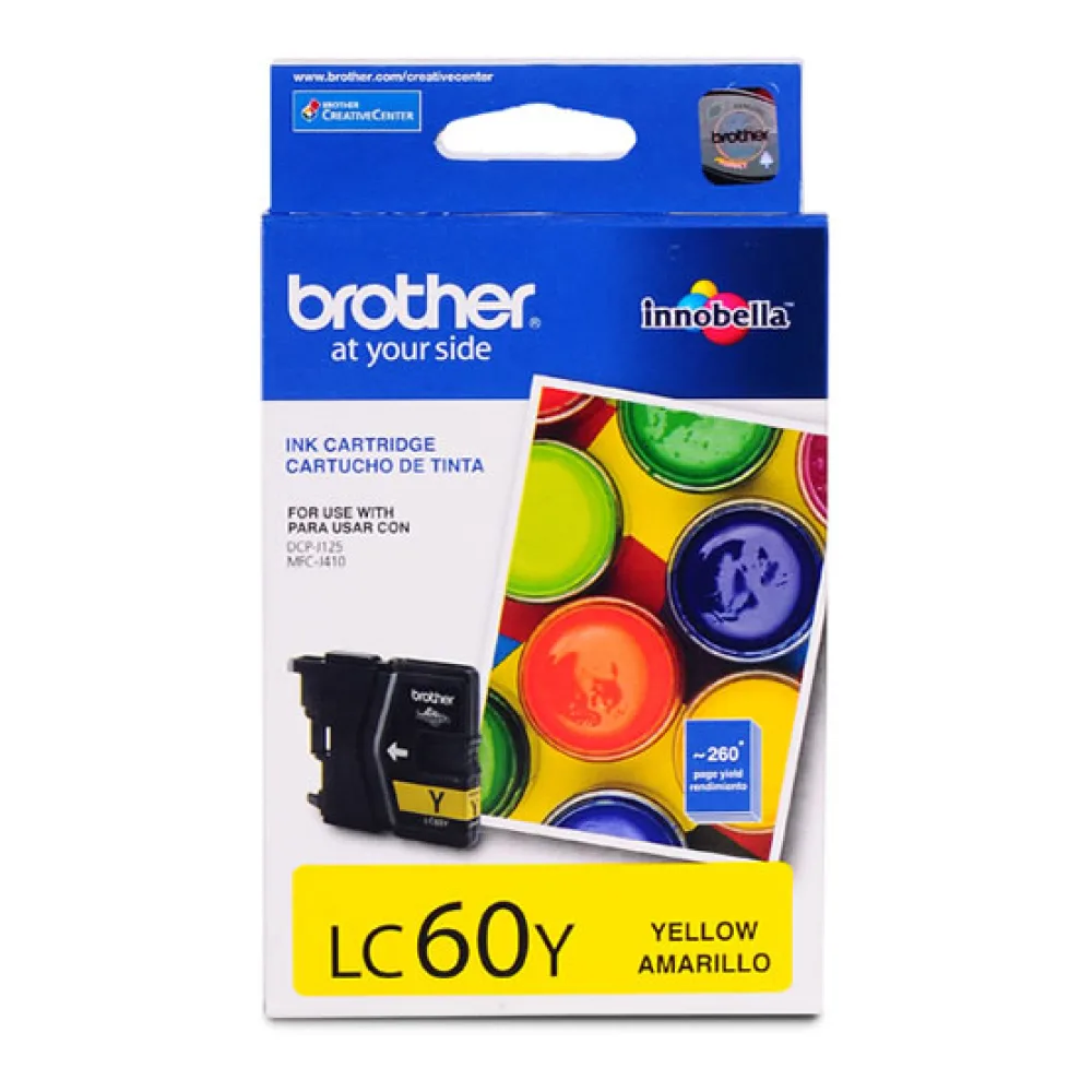 Brother Tinta LC-60Y Amarilla