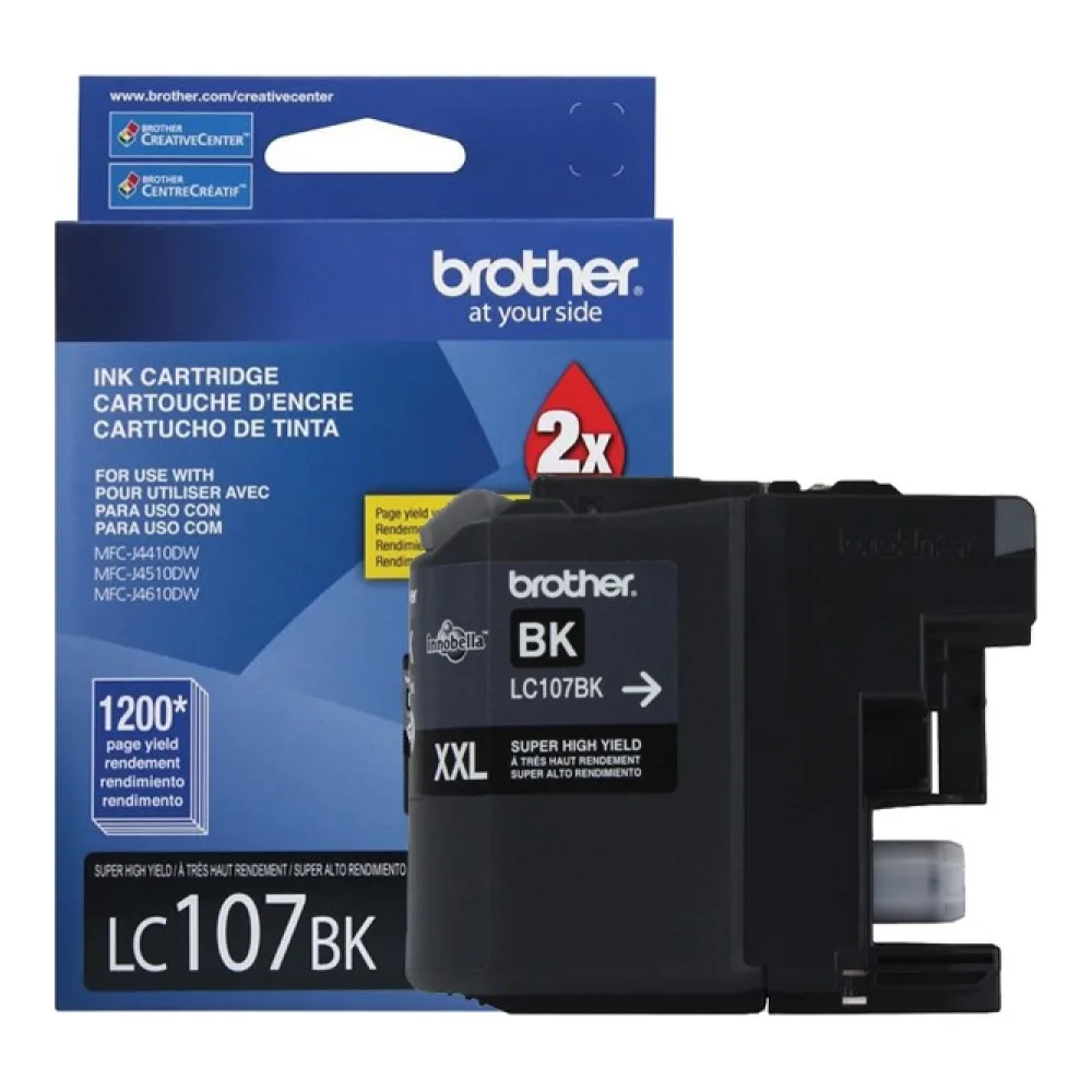 Brother Tinta Negra LC-107BK