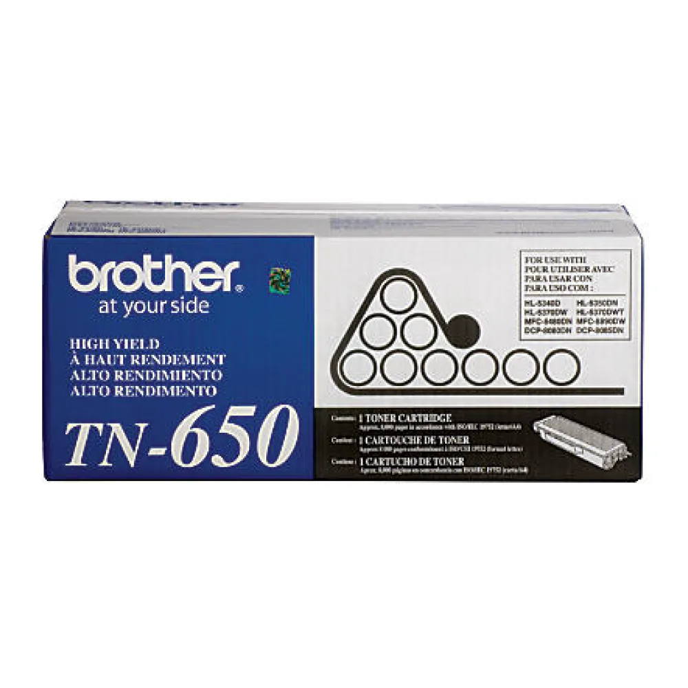 Brother Toner TN-650 Negro