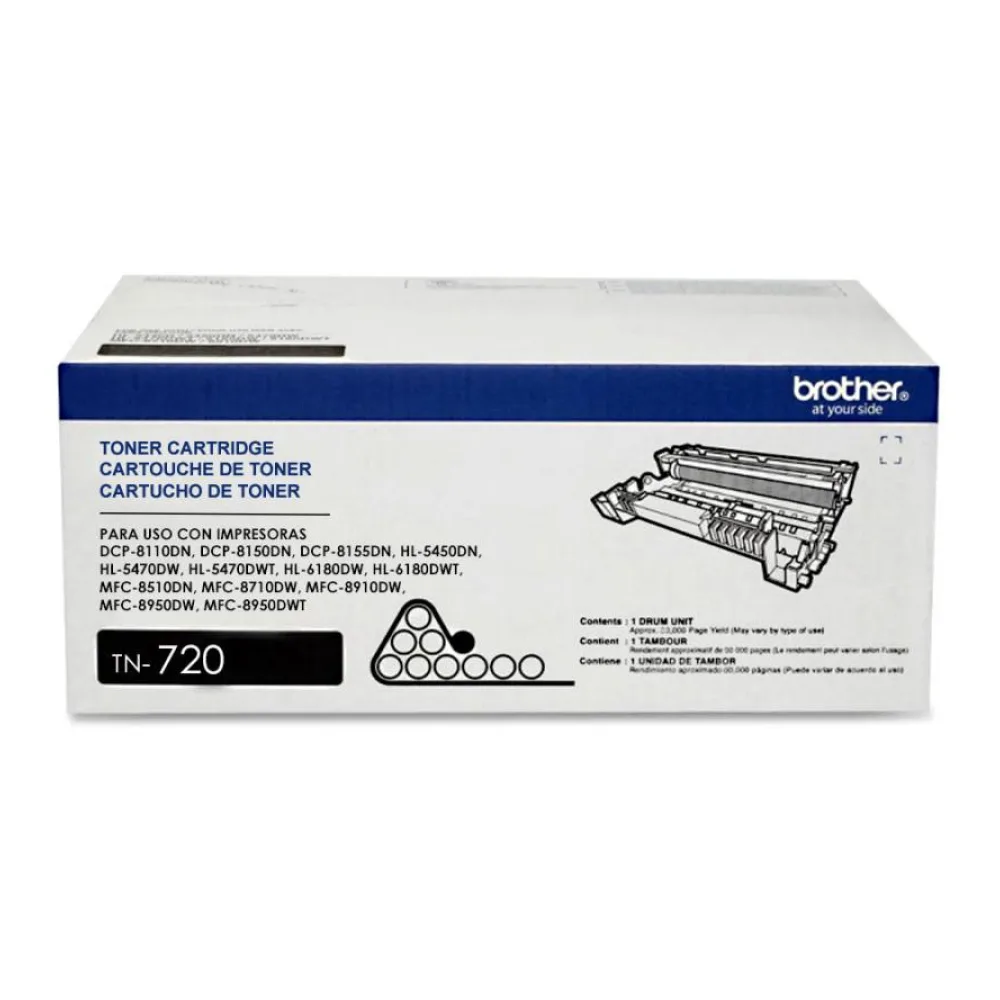 Brother Toner TN-720 Negro
