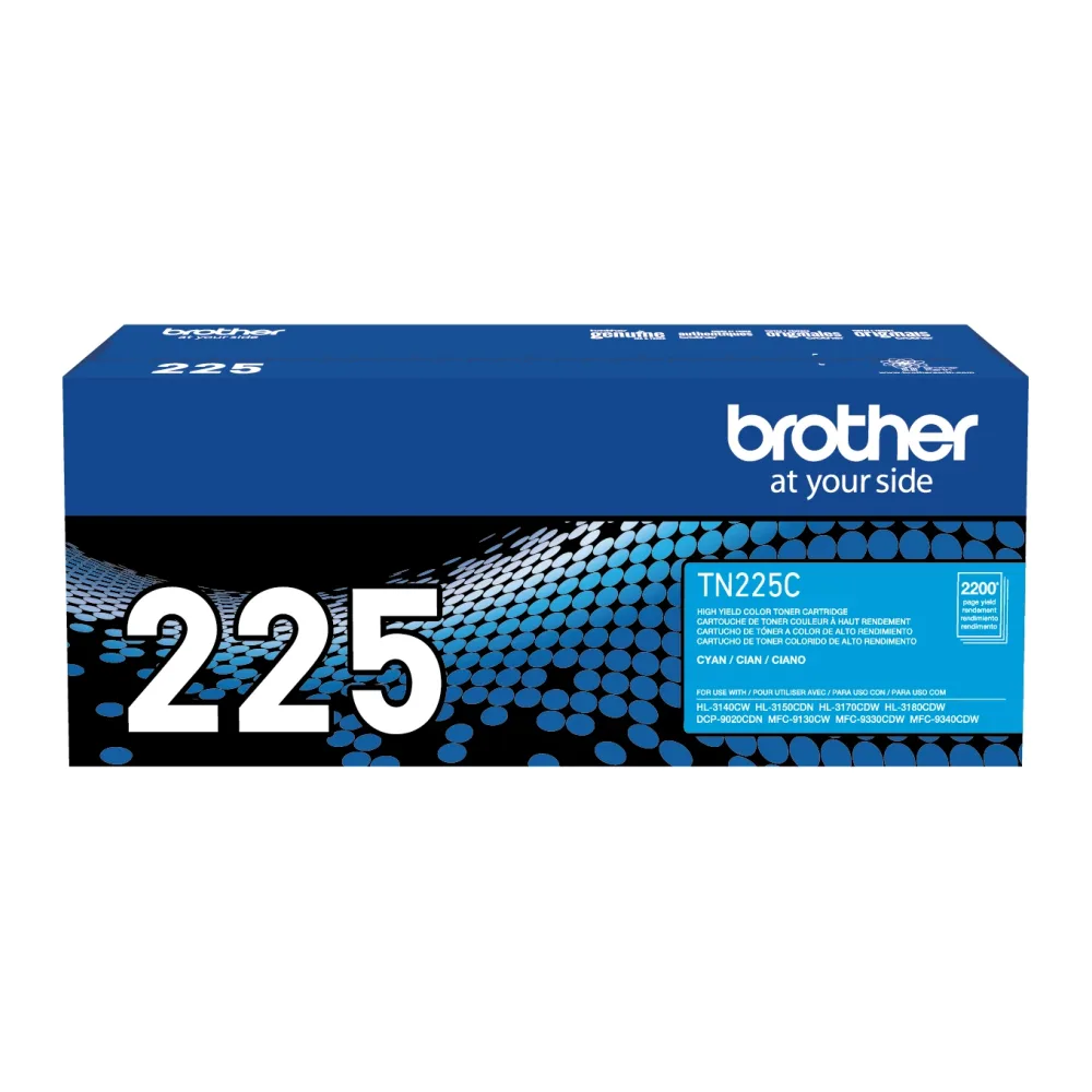 Brother Tóner TN225C Cian Original 2.200 Páginas