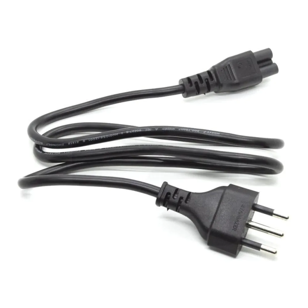 Cable de Poder Tipo Trébol para Notebook - Sec STJ03 Dell