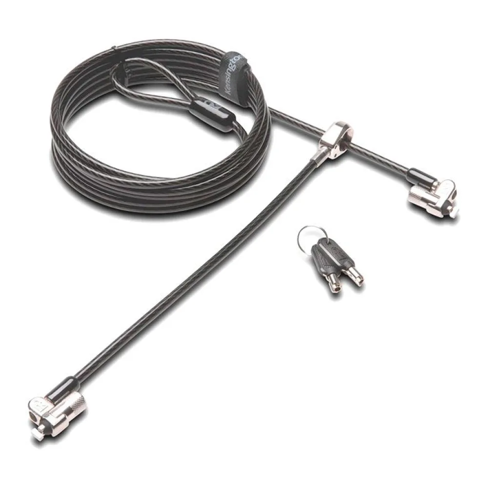 Cable Microsaver® 2.0 Twin para Notebook 2,4MTS Kensington