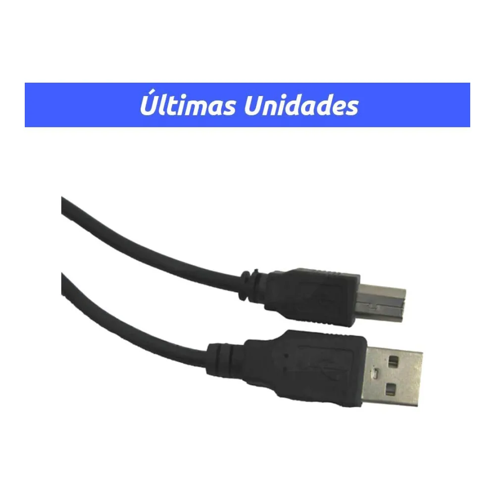 Cable Usb A/b 1.8M Pc a Impresora Spektra