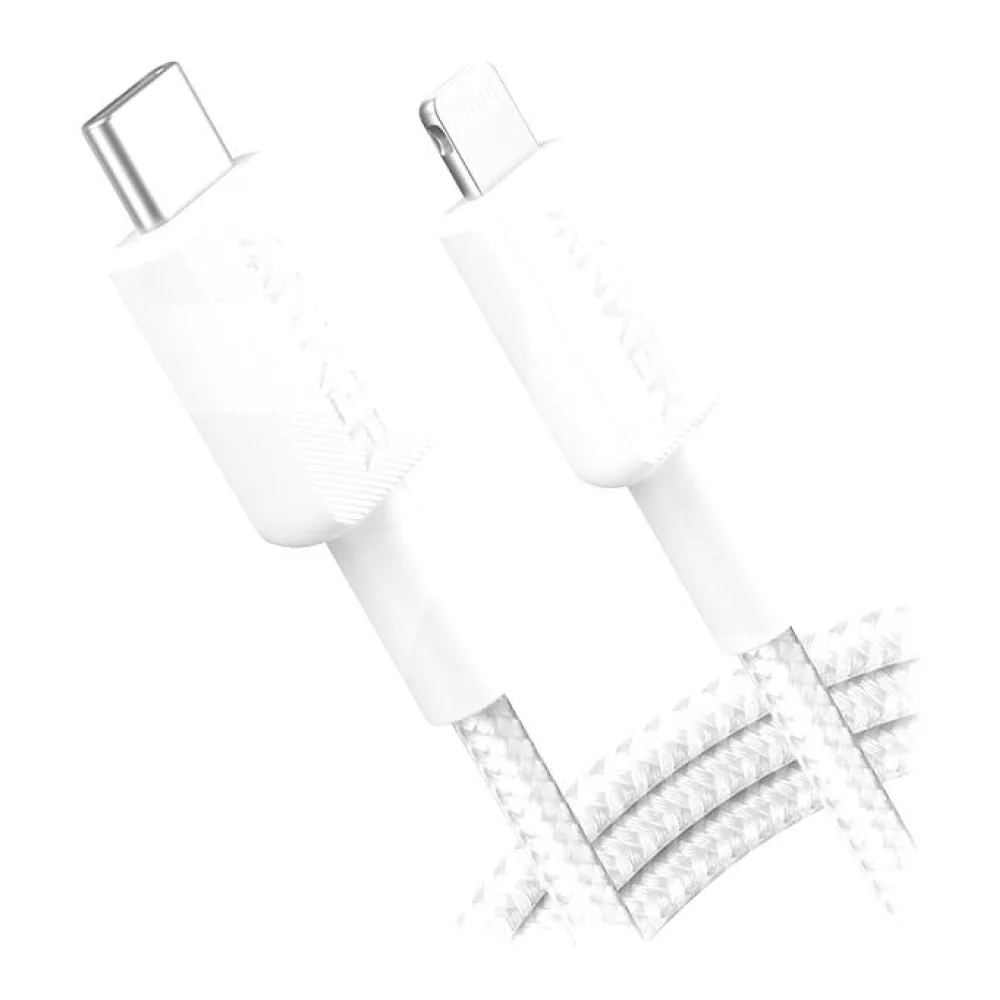 Cable Usb - C a Lightning, 1,8M, 60W Blanco Anker