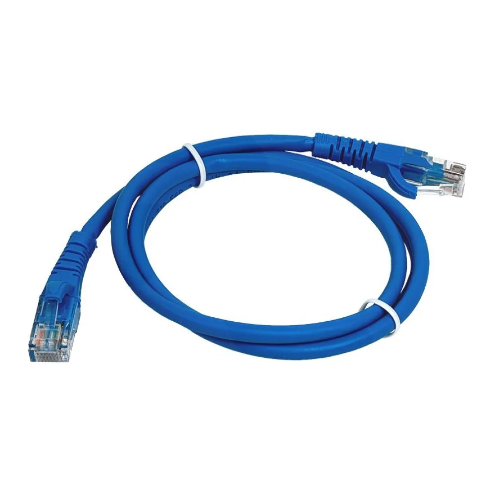 Cable Utp CAT5E + Conectores RJ45 - 2MT Azul Linkmade