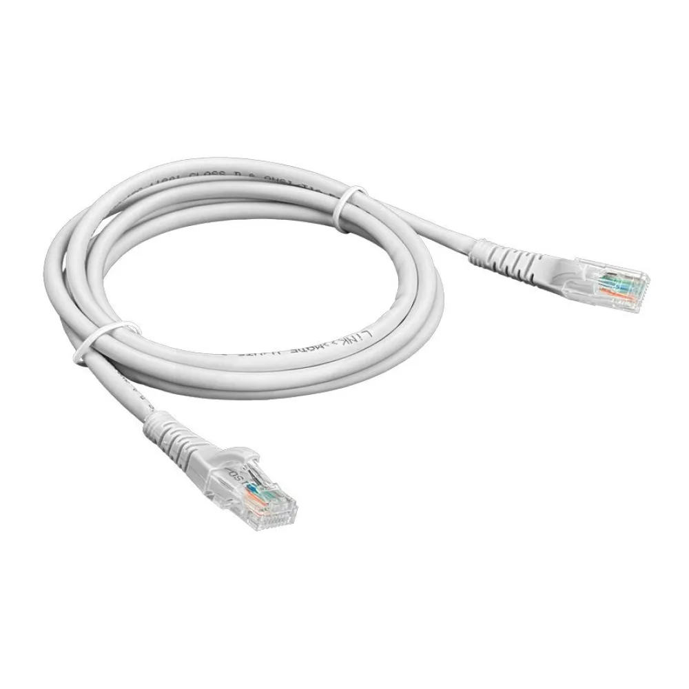 Cable Utp CAT5E + Conectores RJ45 - 3MT Gris Linkmade