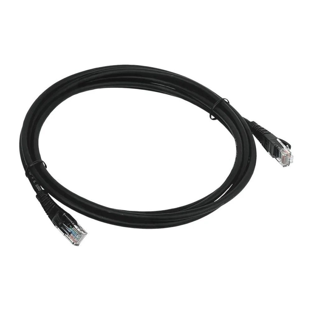 Cable Utp CAT5E + Conectores RJ45 - 3MTS Negro Linkmade