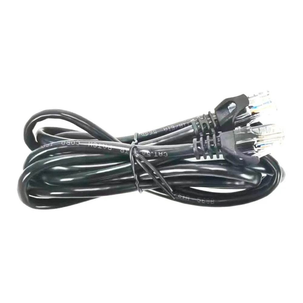 Cable Utp CAT5E + Conectores RJ45 - 3MTS Negro Spektra