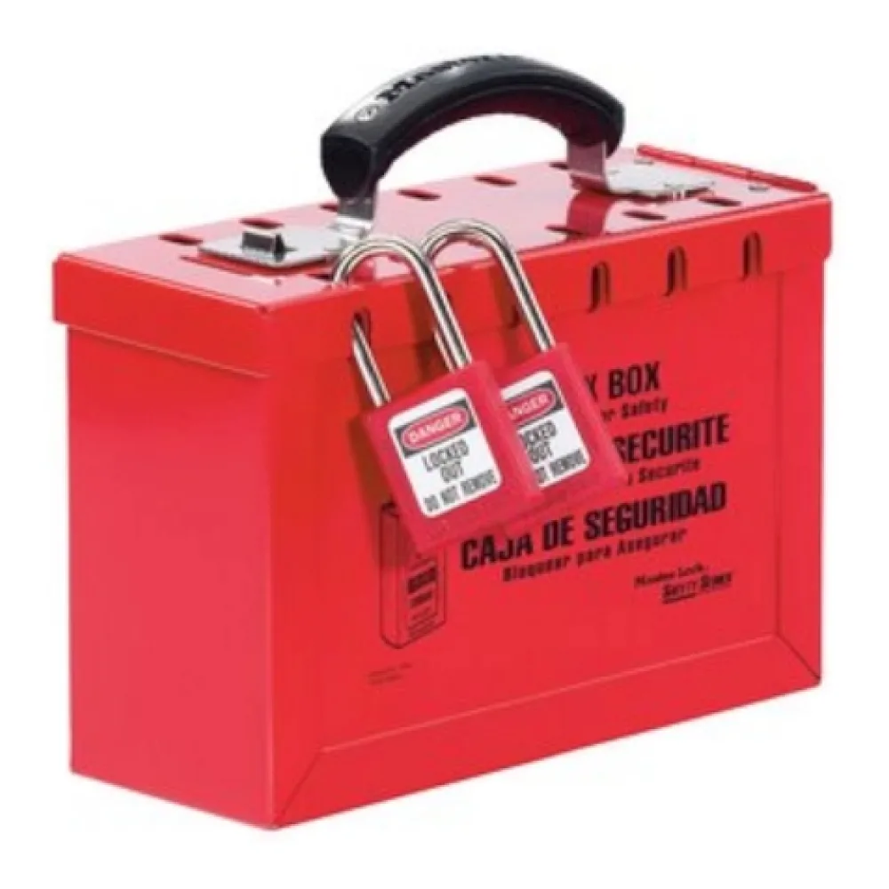 Caja Bloqueo Grupal 498A Master Lock