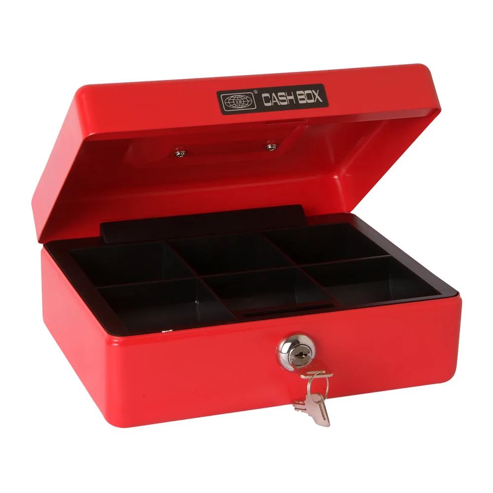 Caja Seguridad Dinero SR8822NR Roja Start Fire