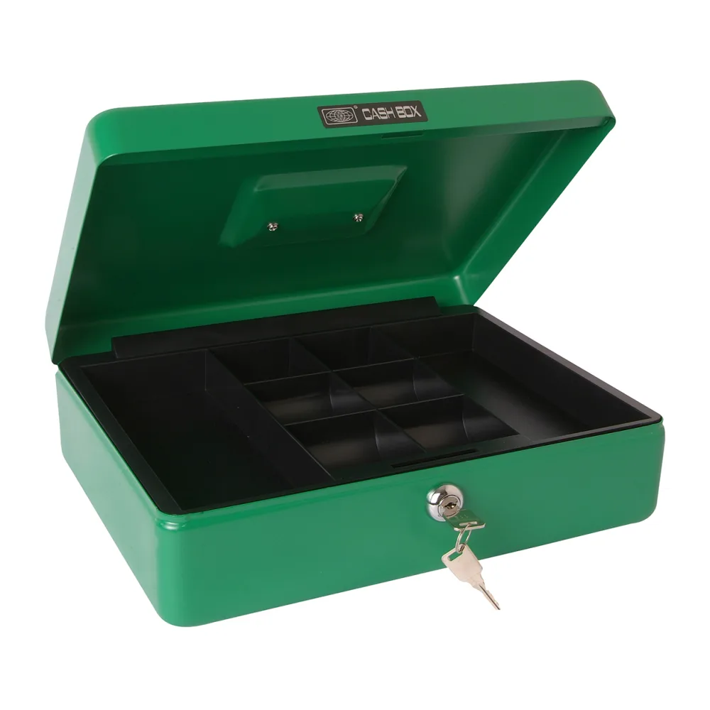 Caja Seguridad Dinero SR9135G Verde Start Fire