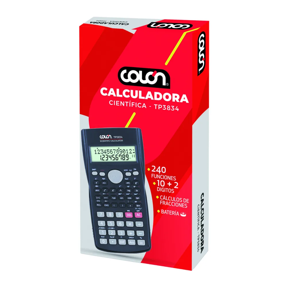 Calculadora Científica 240 Funciones