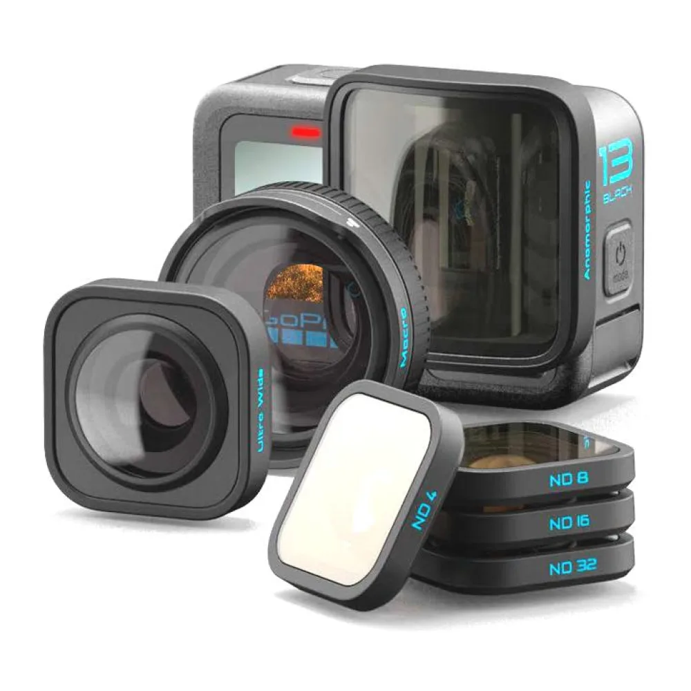 Cámara Hero 13 Black + Hb-series Lens Collection (-rw) Gopro