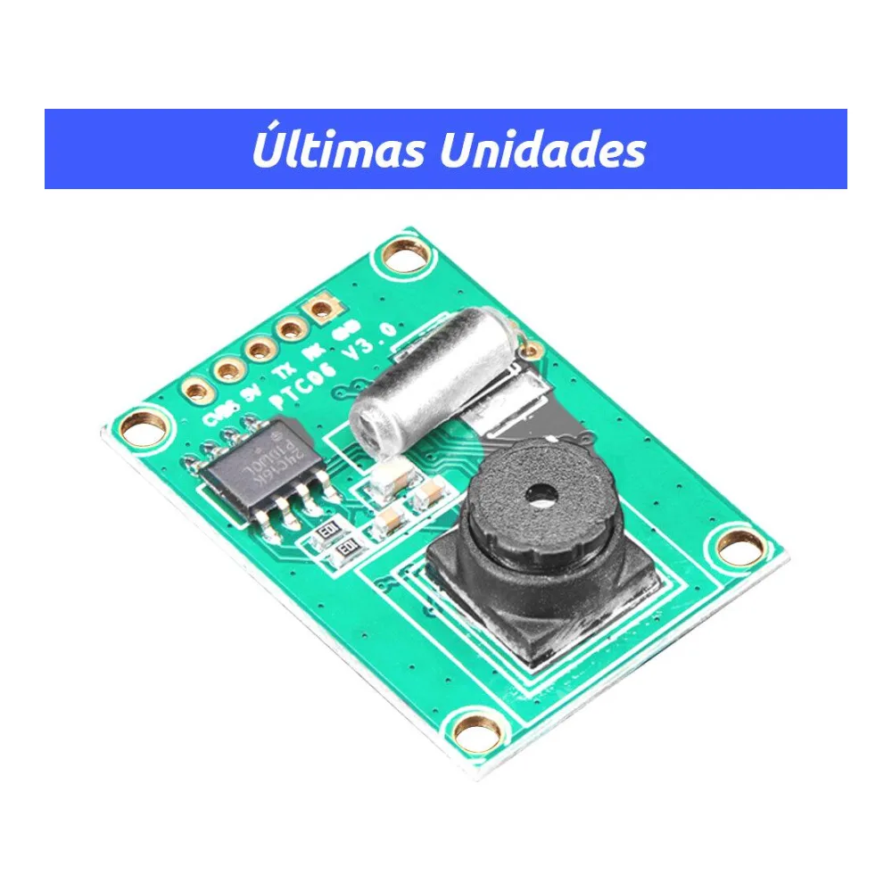 Cámara Miniatura Ttl Serial con Jpeg con Ntsc Video Putal