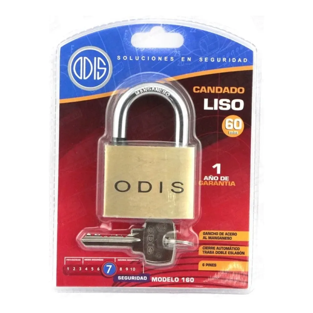 Candado Liso Odis 160