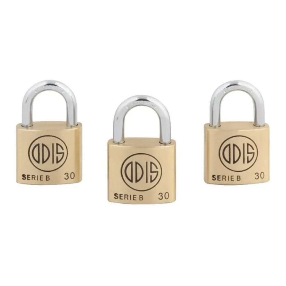 Candado Odis B30 X3 30MM Llaves Iguales