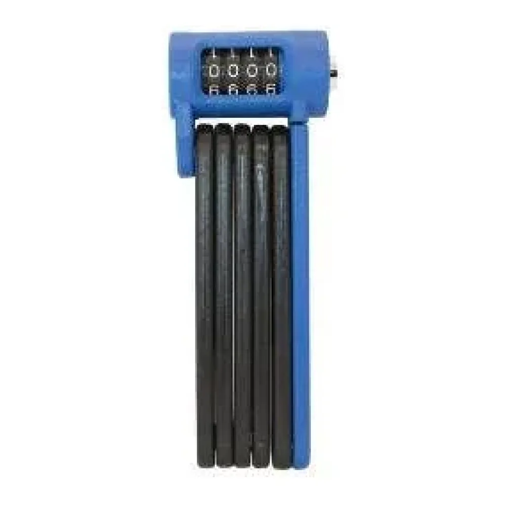 Candado Plegable Comb Odis K1200CP Azul-negro