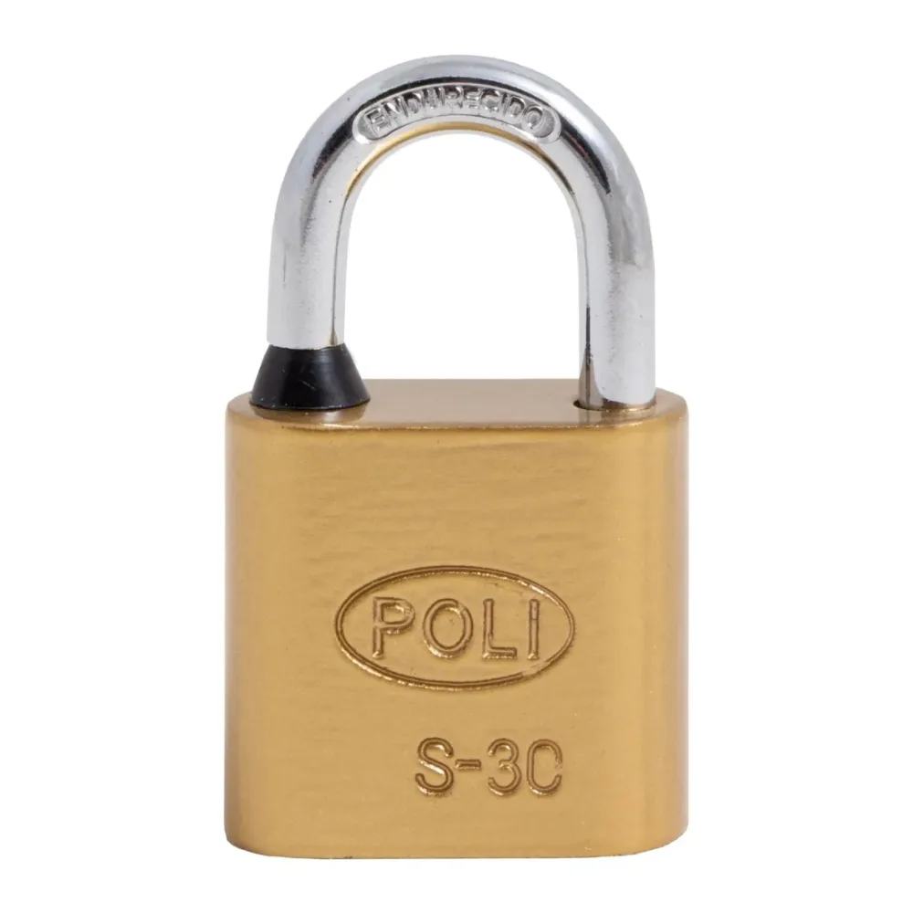 Candado Poli S 30MM Bronce