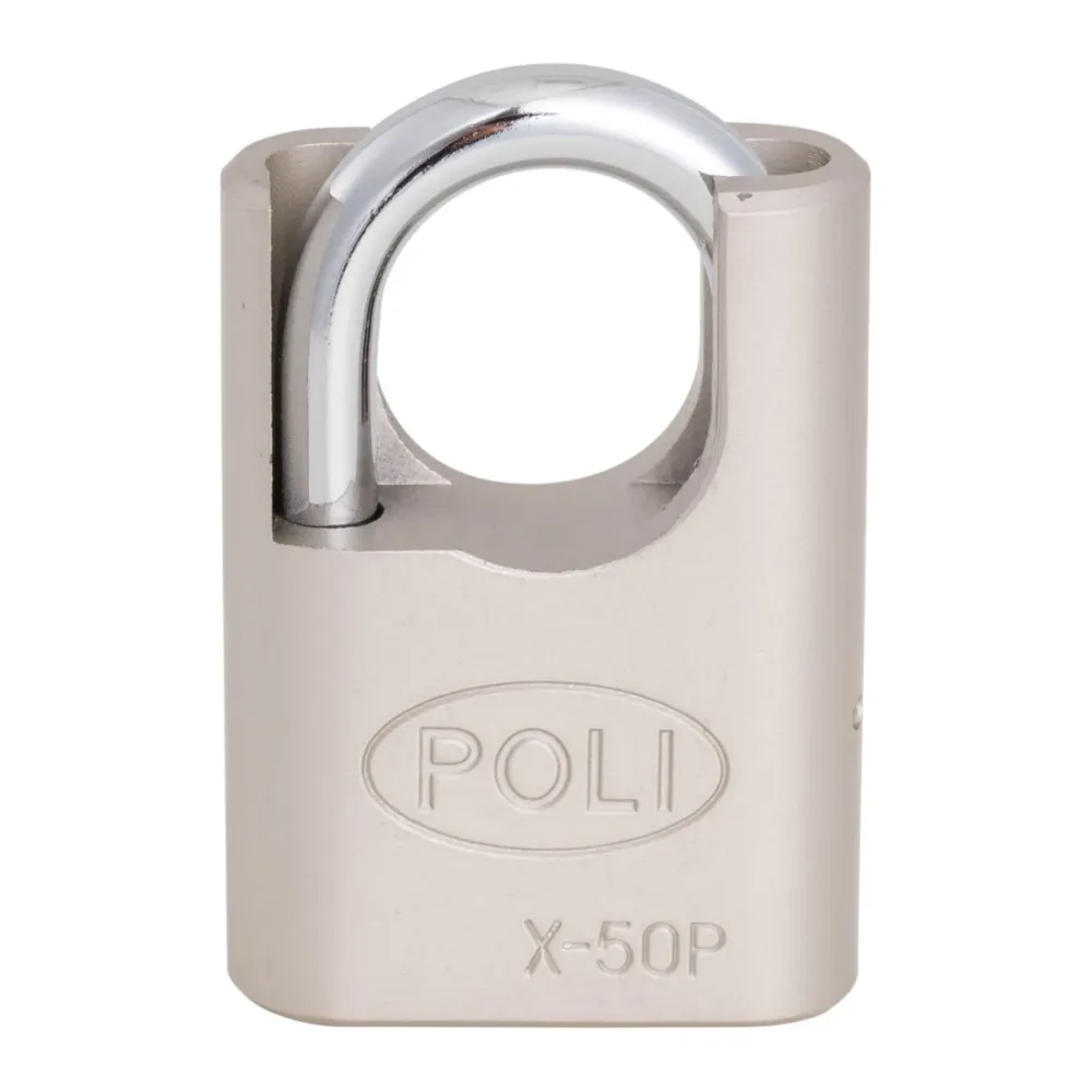 Candado Poli X 50P Mm C/hombro Niquel