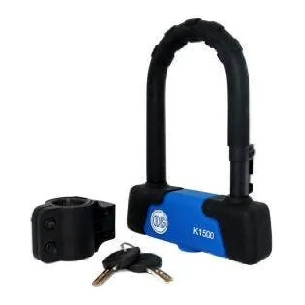 Candado U Bici Odis K1500 15X185MM Llave Mapa