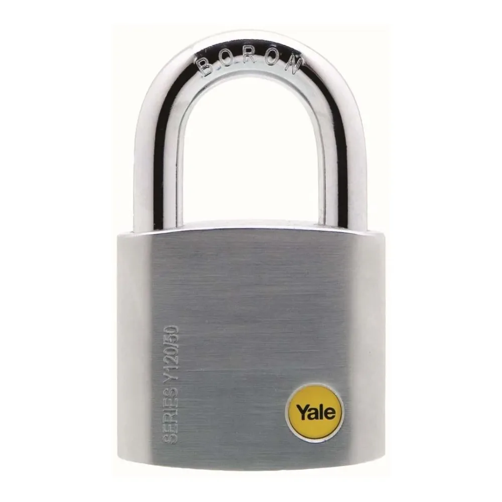 Candado Yale Y120 50MM (126631) Boron Poli