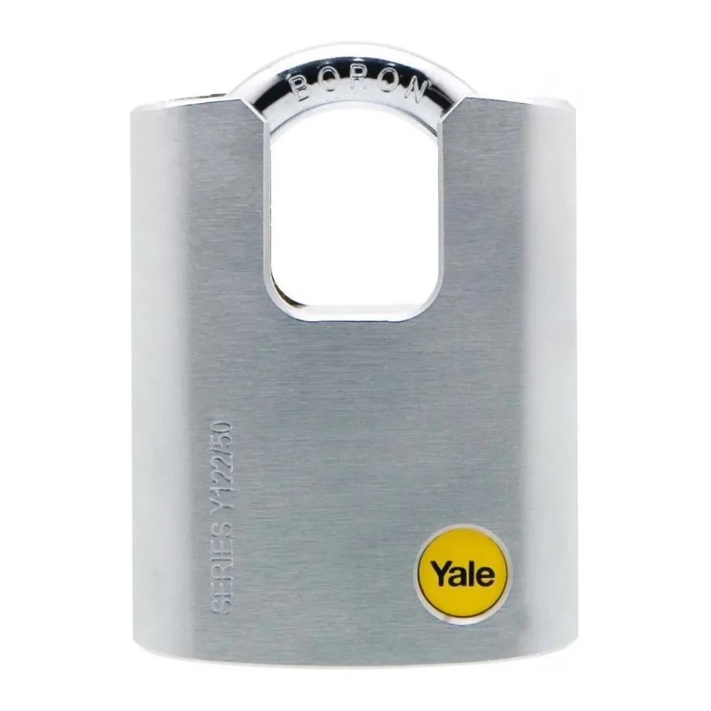Candado Yale Y122 50MM (126651) Boron Poli