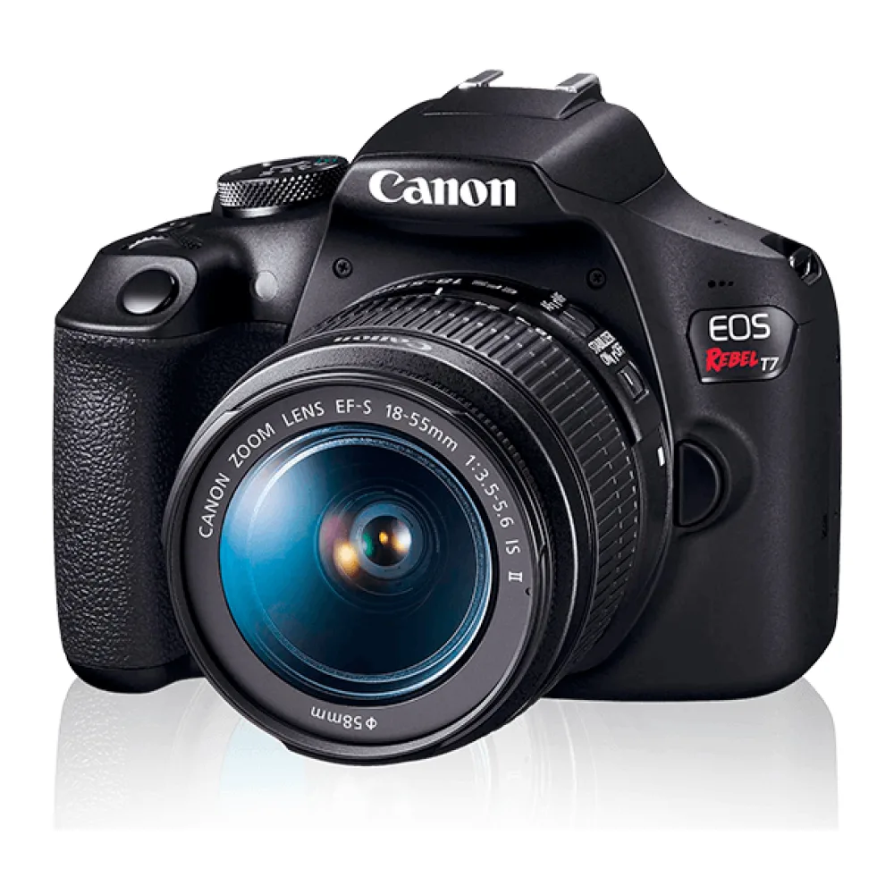 Canon Camara Eos Rebel T7 Ef-s 18-55MM F/3.5-5.6 Is Ii 2727C002