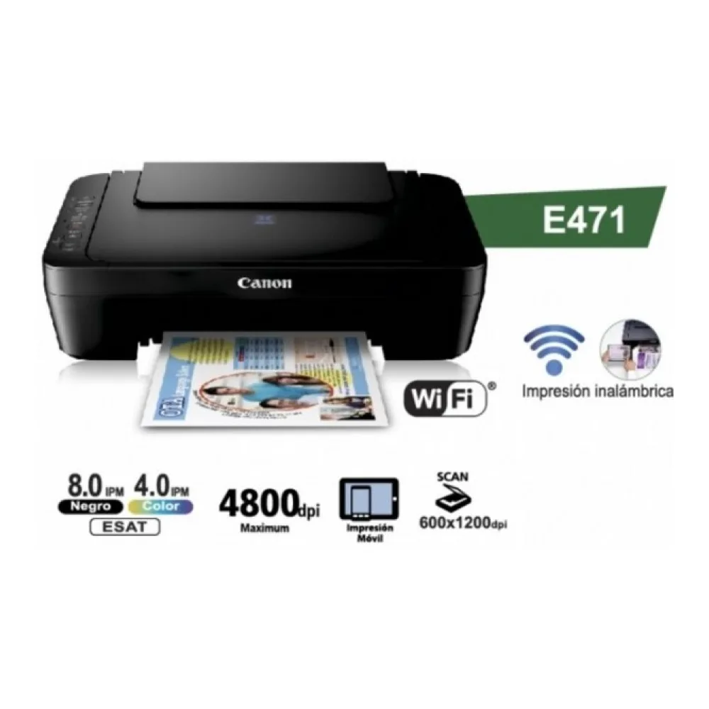 Canon Impresora Pixma E-471 1365C005