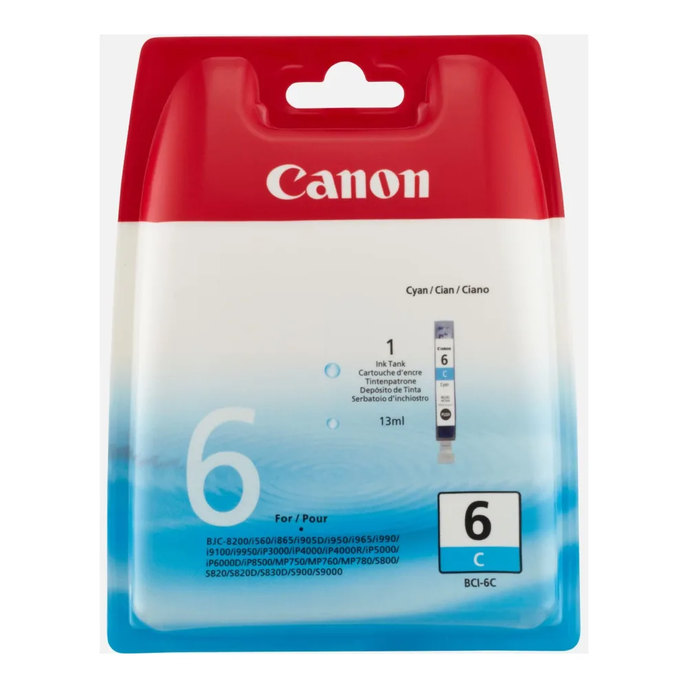 Canon Tinta BCI-6C Cyan