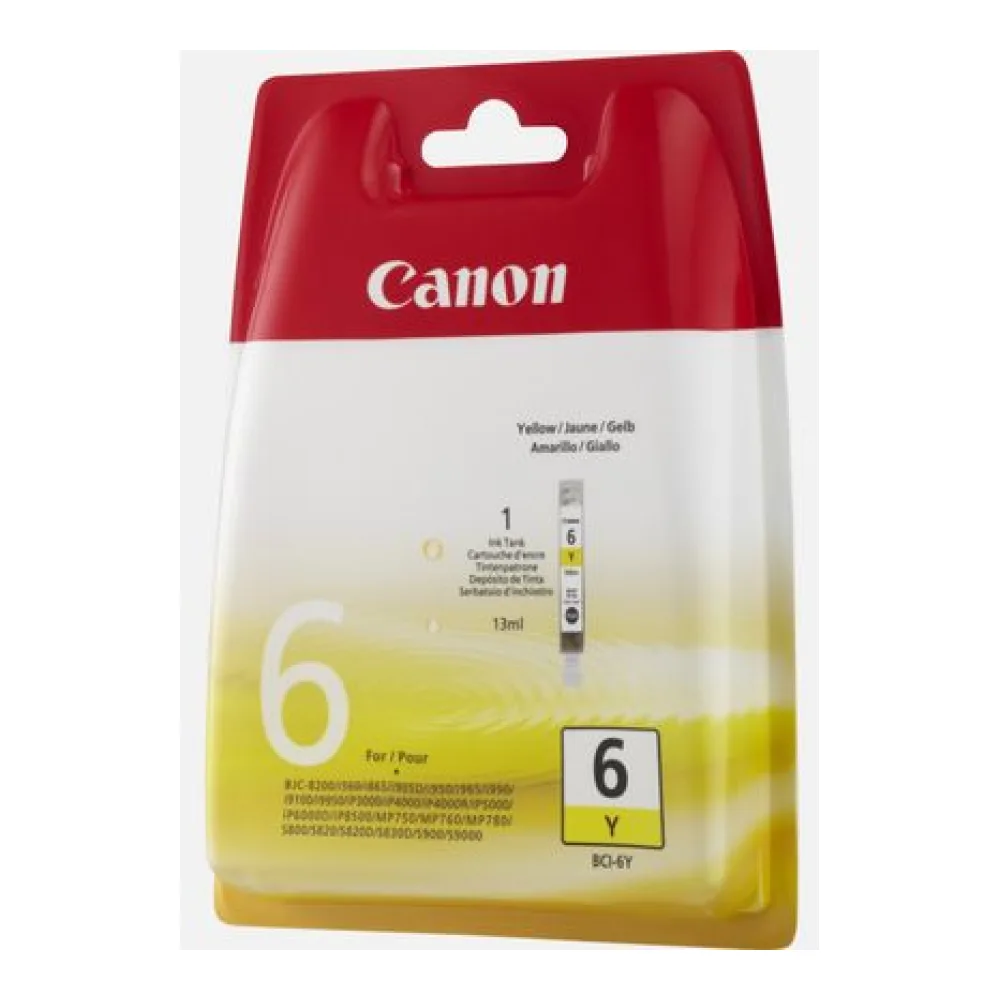 Canon Tinta BCI-6Y Amarilla