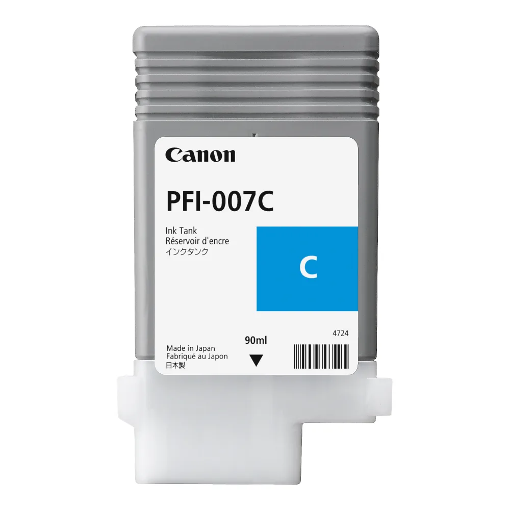Canon Tinta PFI-007 Cyan 2144C001