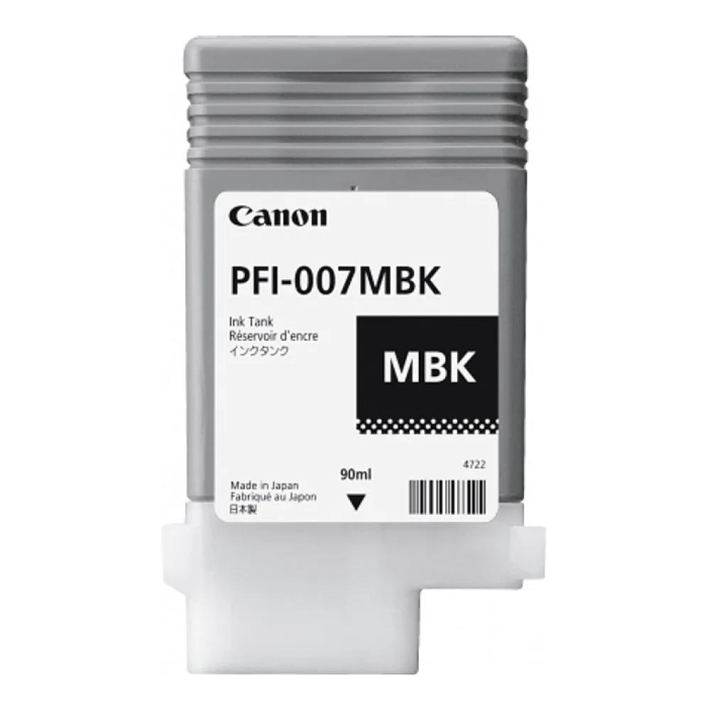 Canon Tinta PFI-007 Negro Matte 2142C001