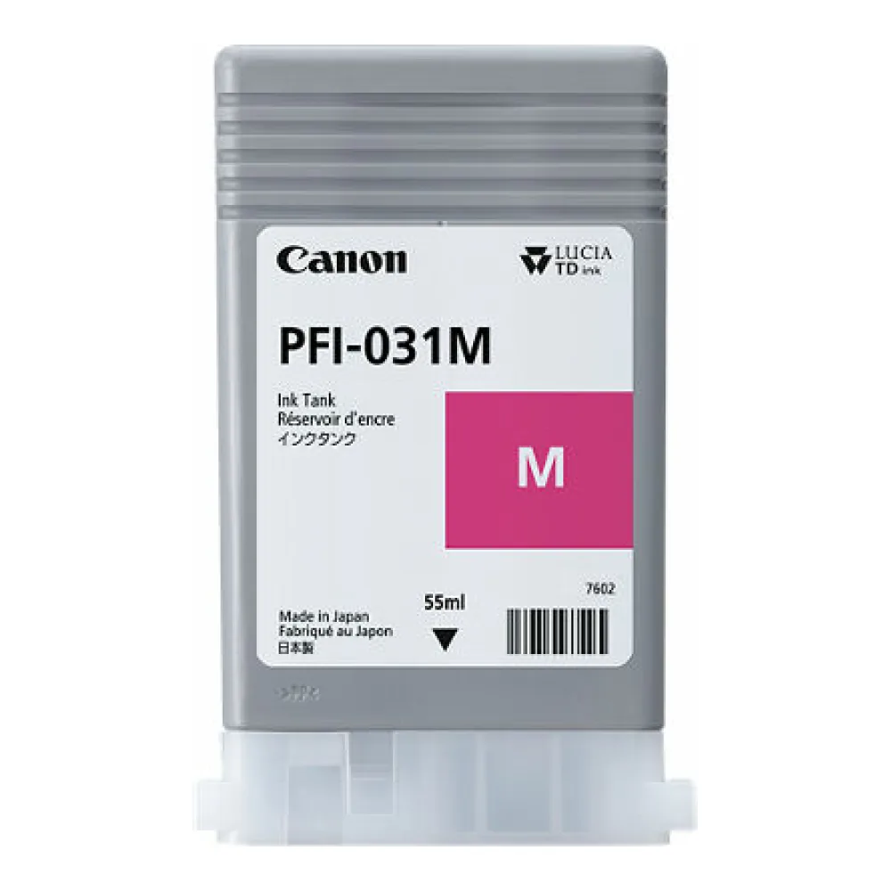Canon Tinta PFI-031 Magenta 6265C001 TM-240 TM-340