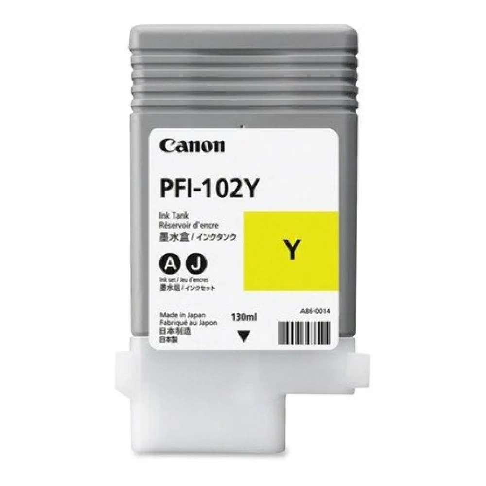 Canon Tinta PFI-102Y Amarillo 0898B001