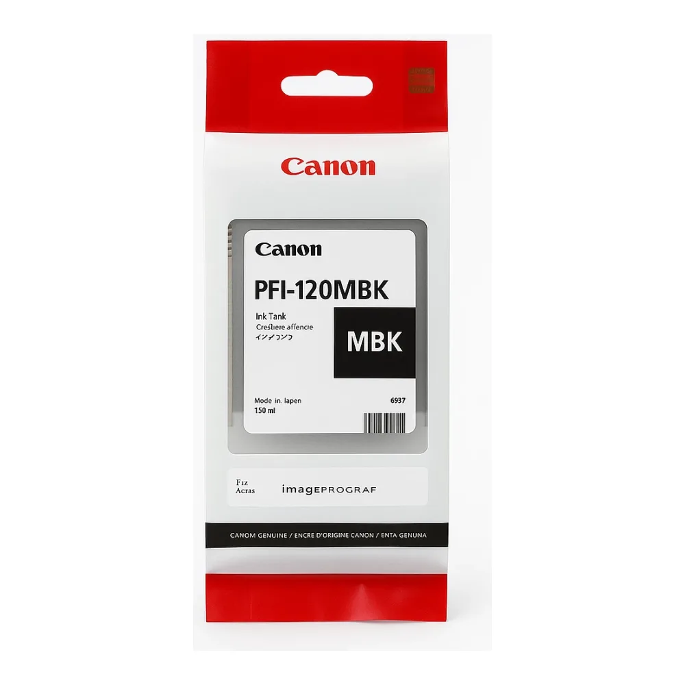 Canon Tinta PFI-120 Negro Mate 2884C001