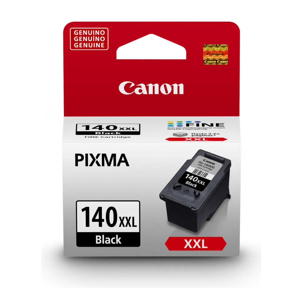 Canon Tinta PG-140XXL Negro 5198B001
