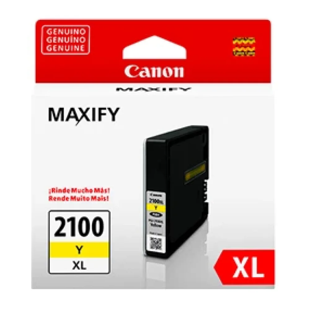 Canon Tinta PGI-2100XL Amarillo 9282B001