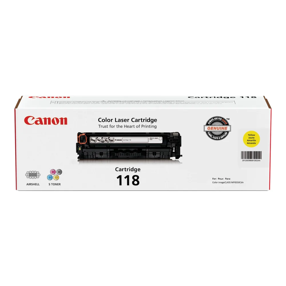 Canon Toner 118 Amarillo 2659B001
