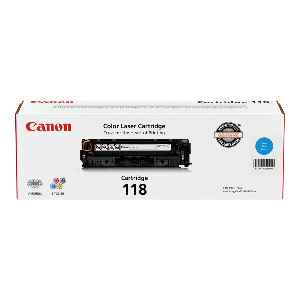 Canon Toner 118 Cyan 2661B001