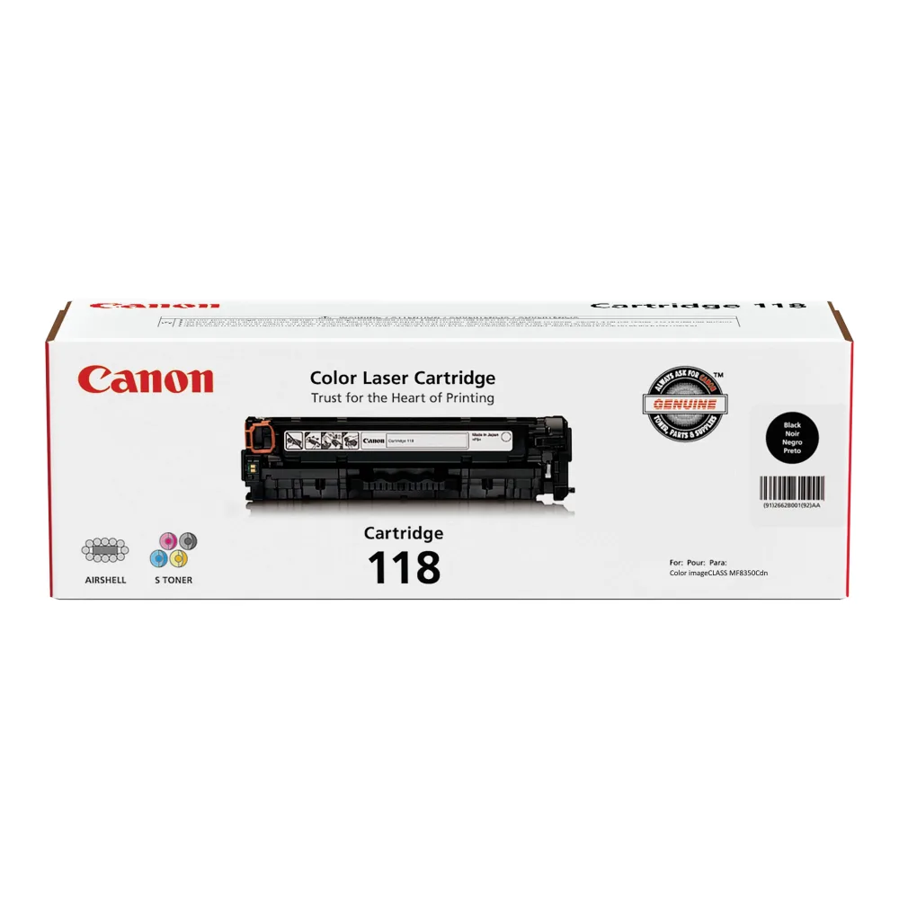Canon Toner 118 Negro 2662B001
