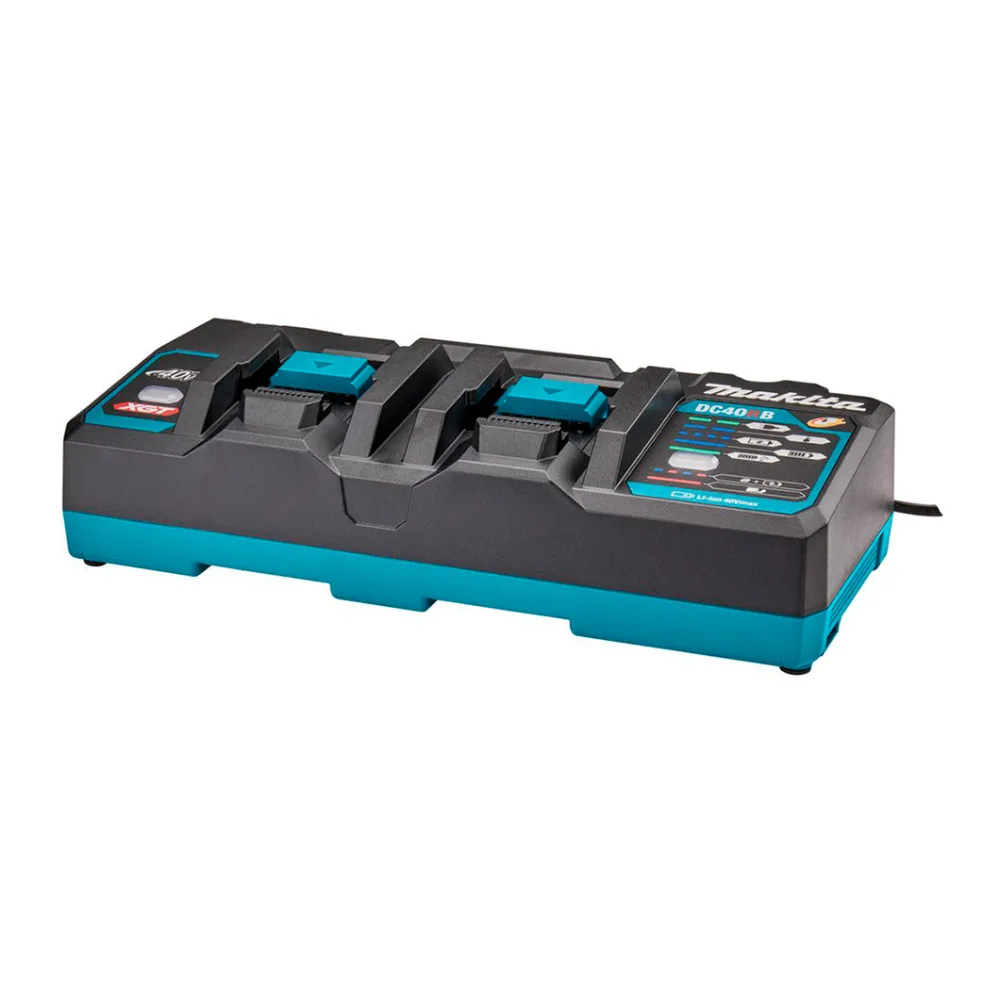Cargador Doble de Baterias Makita 40V DC40RB