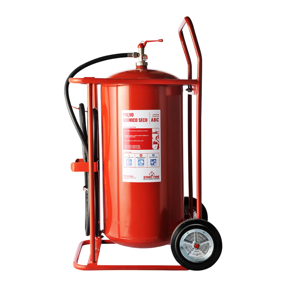Carro Polvo Quimico Seco 100 Kg 90% (abc) Mod. PRO90-100 Start Fire