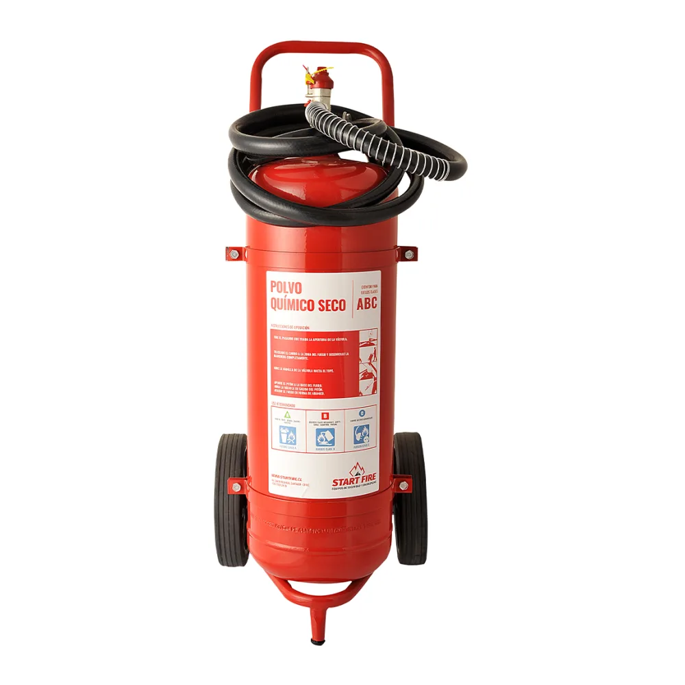 Carro Polvo Quimico Seco 25 Kg 75% PQS75-25 Start Fire