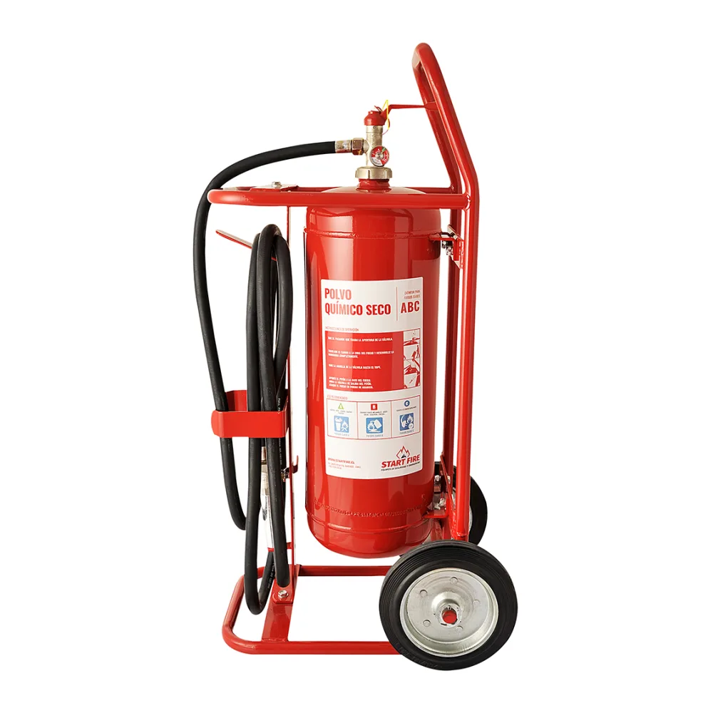 Carro Polvo Quimico Seco 25 Kg 90% (abc) Mod. PRO90-25 Start Fire