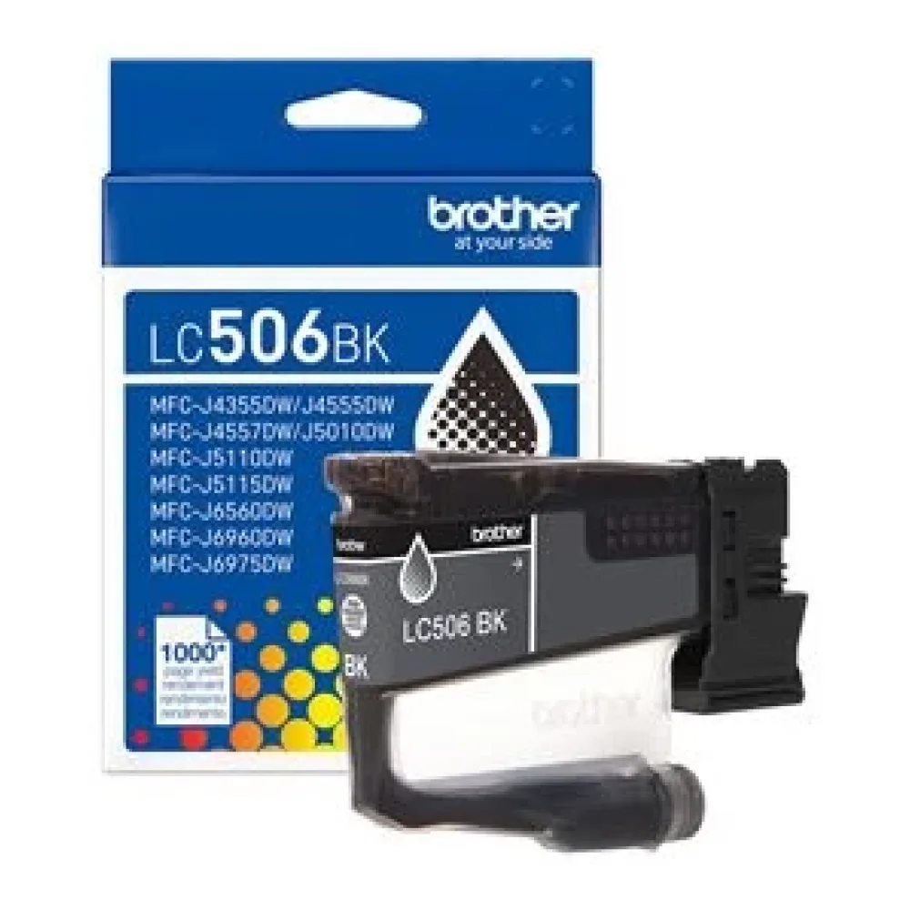 Cartucho de Tinta Brother LC506BK Negro Original