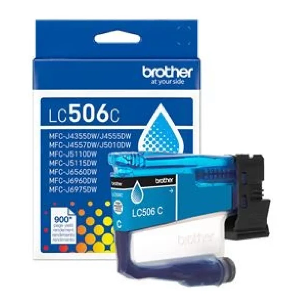 Cartucho de Tinta Brother LC506C Cian Original