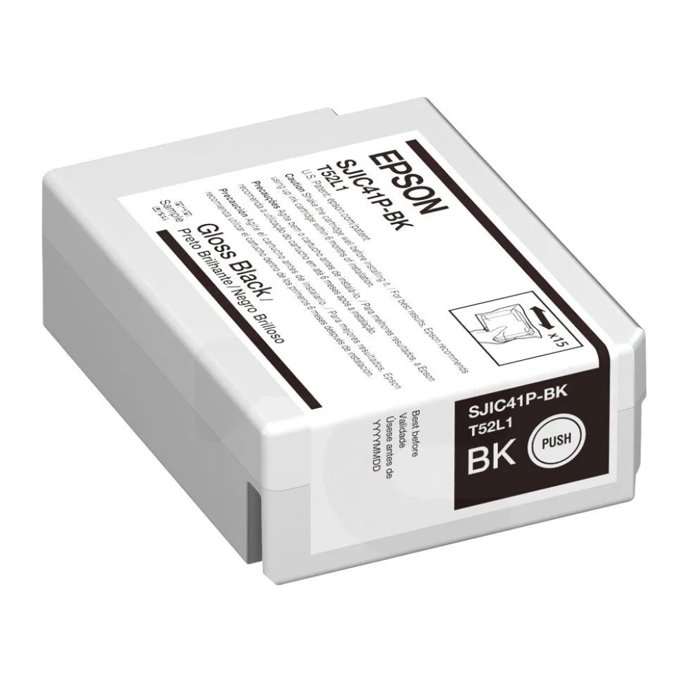 Cartucho de Tinta Origina Epson SJIC41P-BK Negro