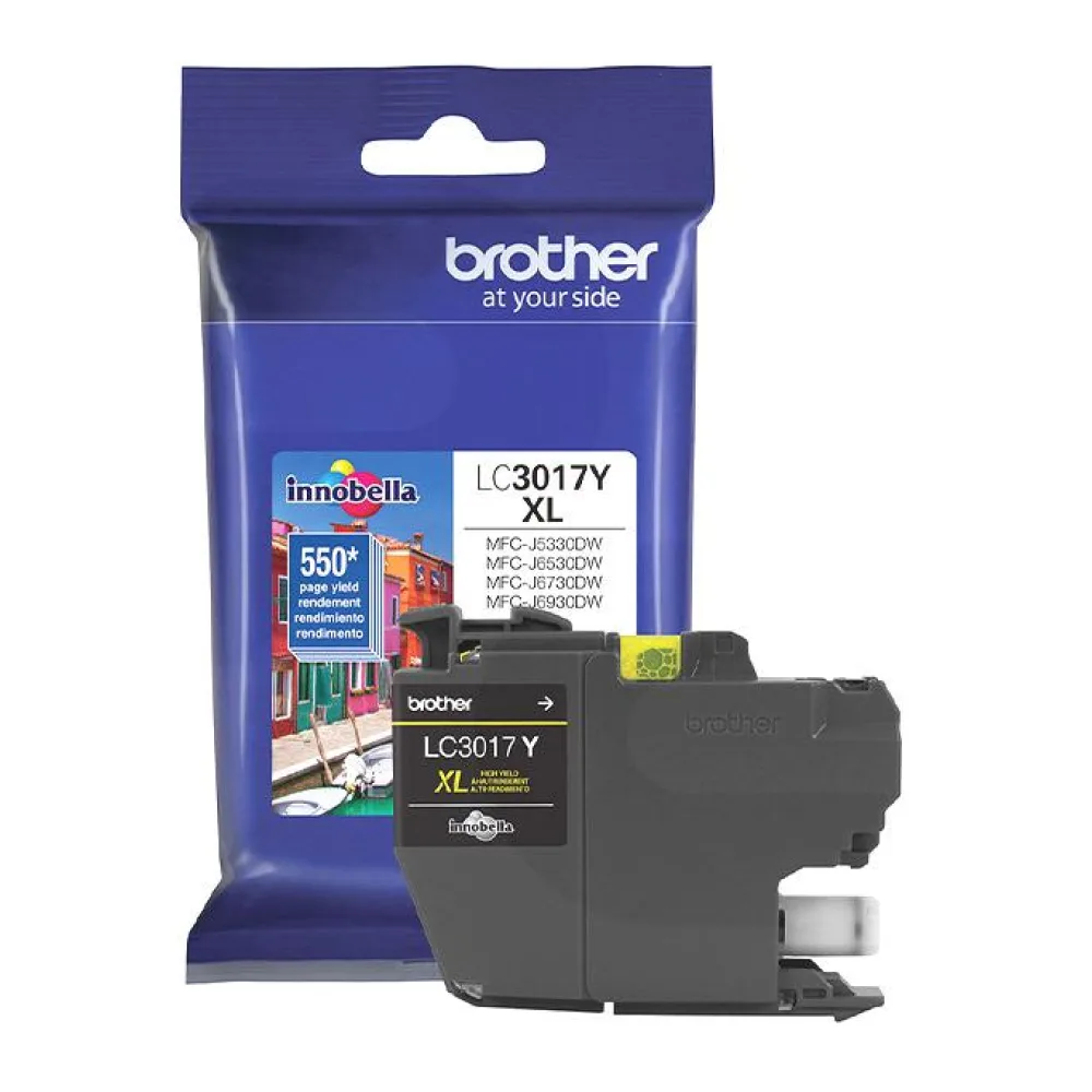 Cartucho de Tinta Original Brother LC3017 Amarillo
