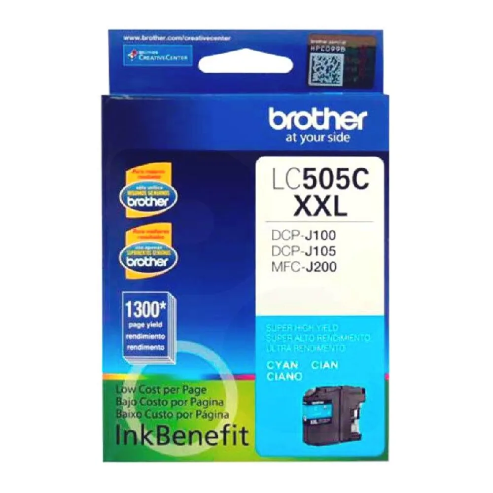 Cartucho de Tinta Original Brother LC505 Cyan